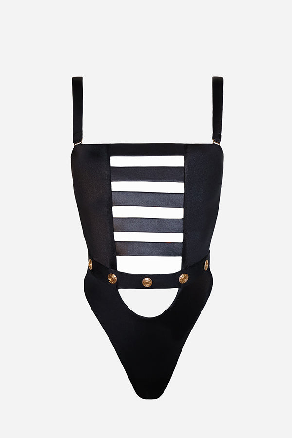 first-class-cut-out-bandage-one-piece-swimsuit-with-reinforcement-back-luxury-sexy-christinisabelle-swimwear-swimwear-gold-buttons-exclusive-luxury-quality-made-in-italy-black-icoinc-stunning-high-end-fashion