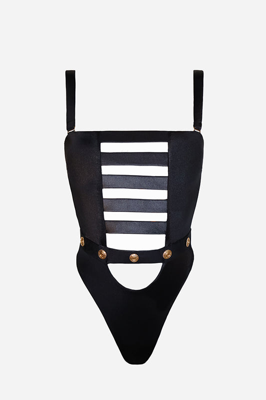 first-class-cut-out-bandage-one-piece-swimsuit-with-reinforcement-back-luxury-sexy-christinisabelle-swimwear-swimwear-gold-buttons-exclusive-luxury-quality-made-in-italy-black-icoinc-stunning-high-end-fashion