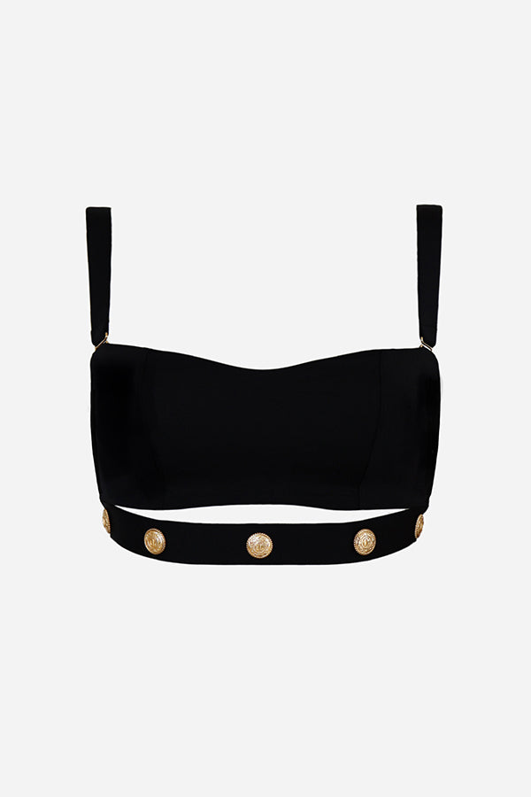 Glow Glory - Glamorous Bandeau Bikini Top
